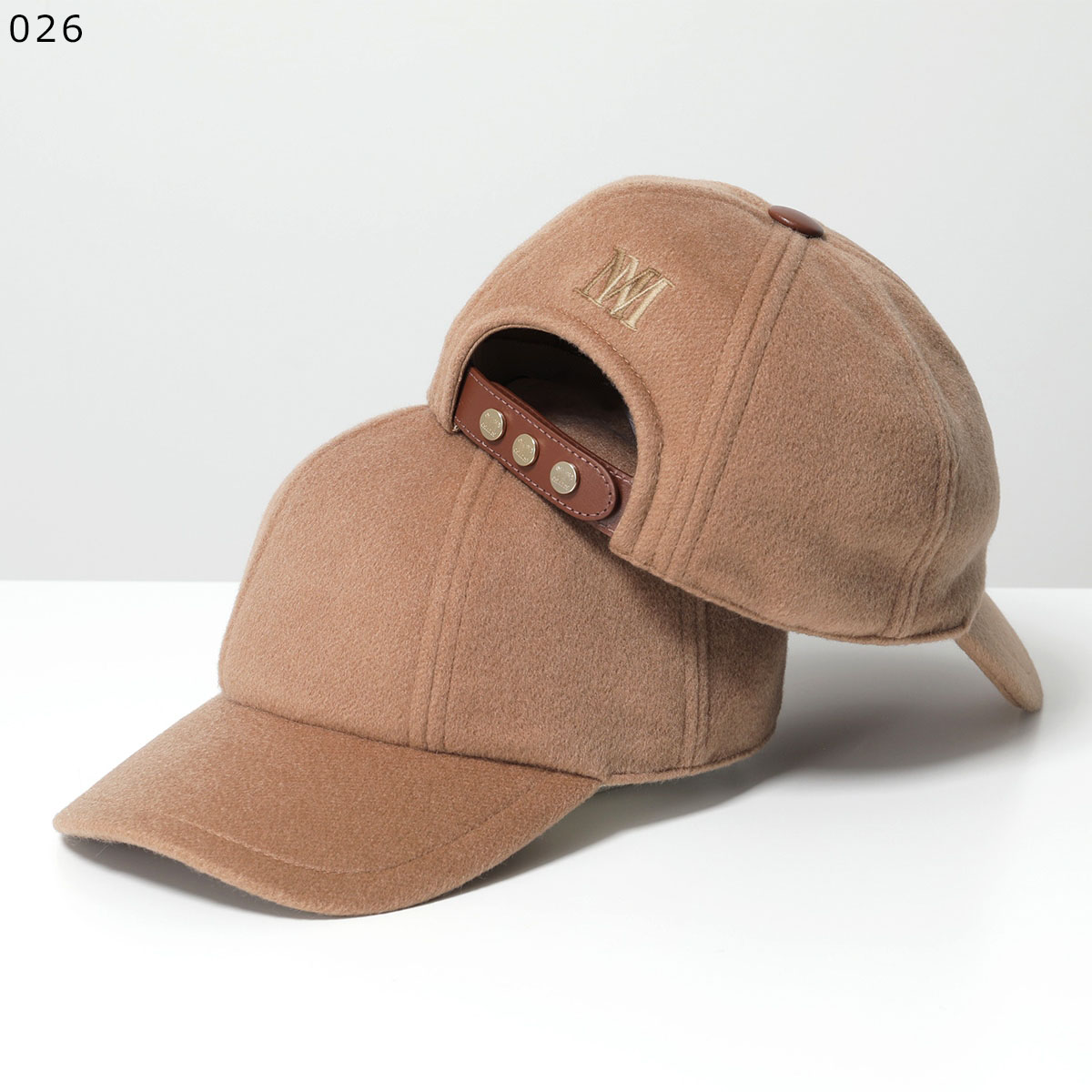 Max Mara（マックスマーラ） ベースボールキャップ OBLIQUA 