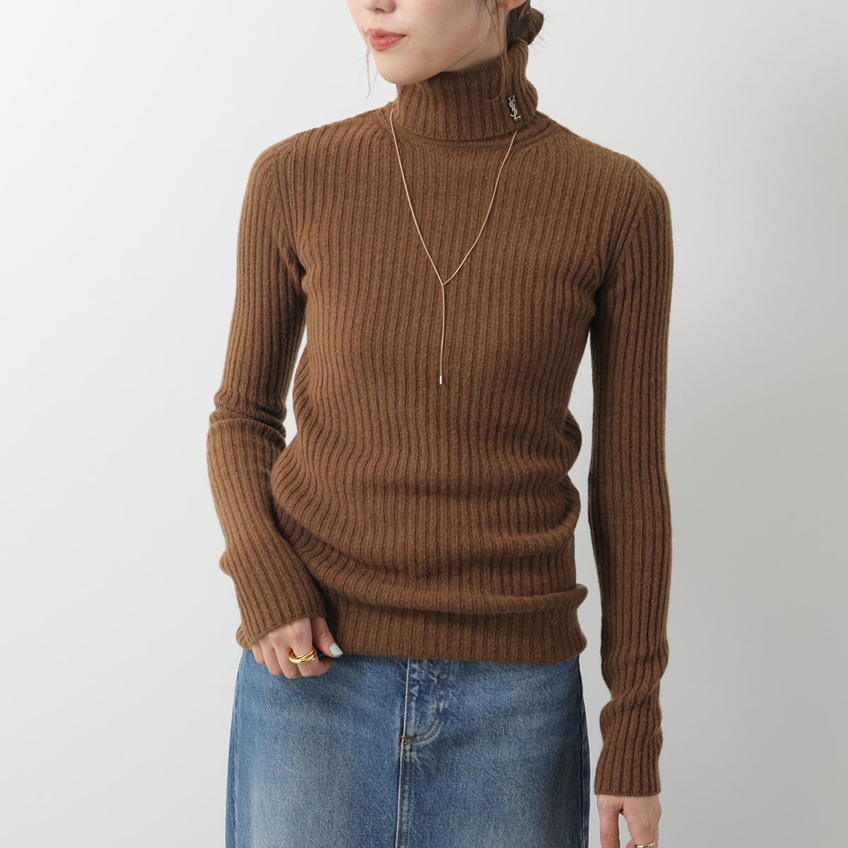 SAINT LAURENT サンローラン セーター 666098 Y75DM レディース ニット