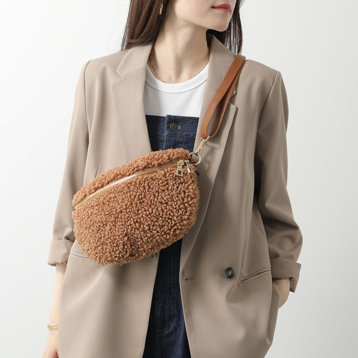 andrea cardone アンドレアカルドネ ボディバッグ TEDDY BELT 1 S