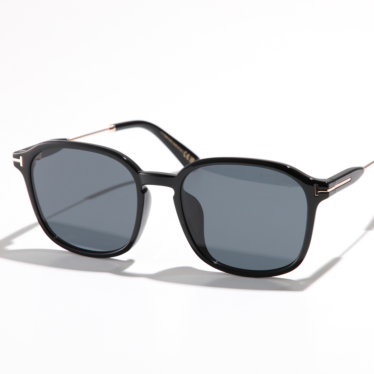 TOM FORD トムフォード サングラス TF893-K FT893-K メンズ ウェリントン型 アジアンフィット カラーレンズ Tロゴ 01A