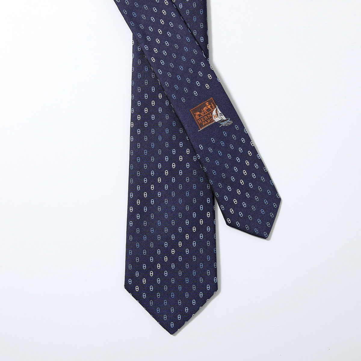 HERMES（エルメス） ネクタイ SOIE LOURDE CRAVATE TWILL TIE メンズ
