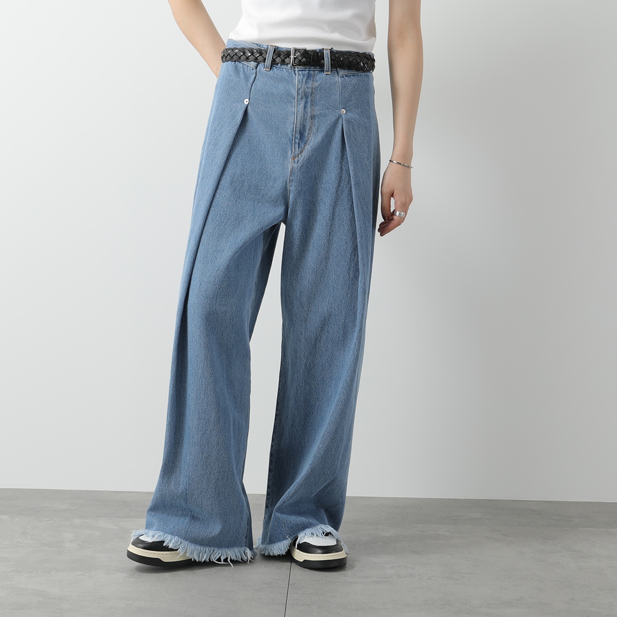 PROVOKE プロヴォーク ジーンズ tuck wide denim PV-050071 レディース