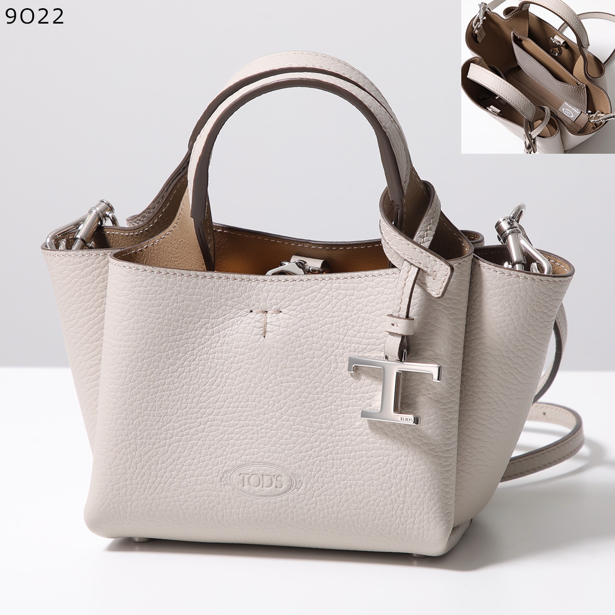 TOD'S☆トッズ ハンドバッグ カーキ 革 TOD'S TODS トッズ ショルダーバッグ APA 2 MANICI MICRO