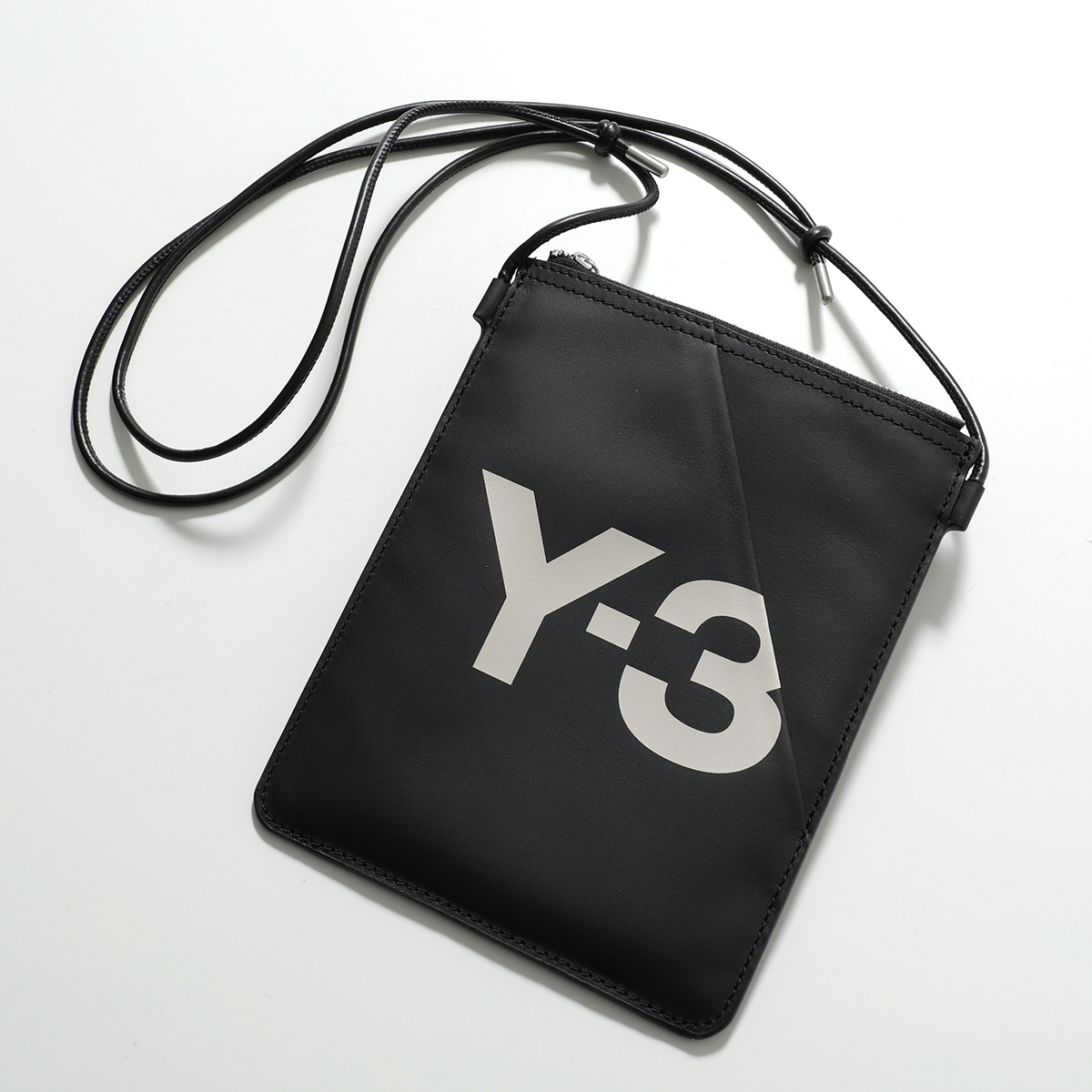 Y-3 ワイスリー ショルダーバッグ Y-3 CROSS BODY JE2012 JE2013 メンズ レザー クロスボディ サコッシュ ロゴ 鞄  カラー2色