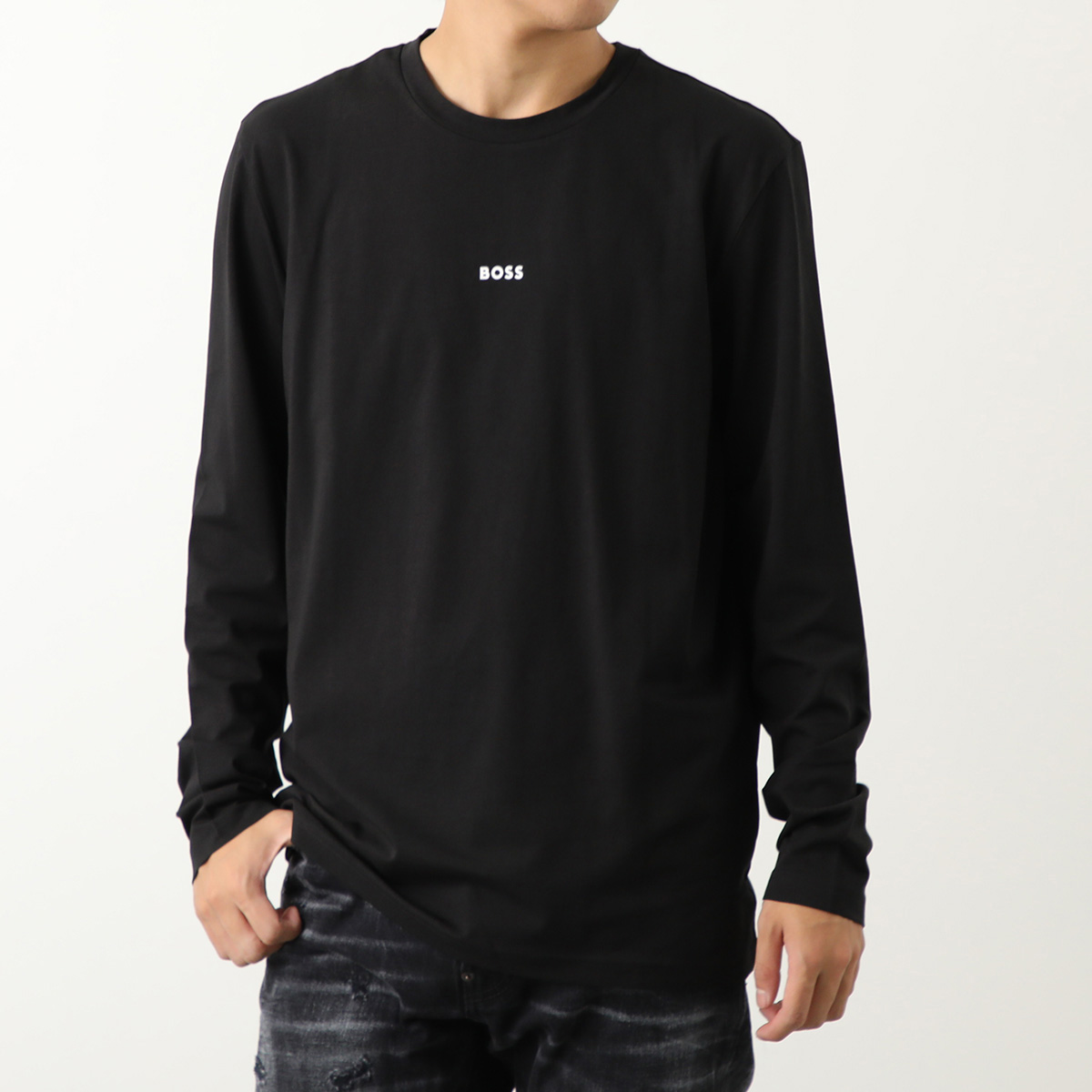 HUGO BOSS（ヒューゴ・ボス） HUGO BOSS ORANGE オレンジ 長袖 Tシャツ