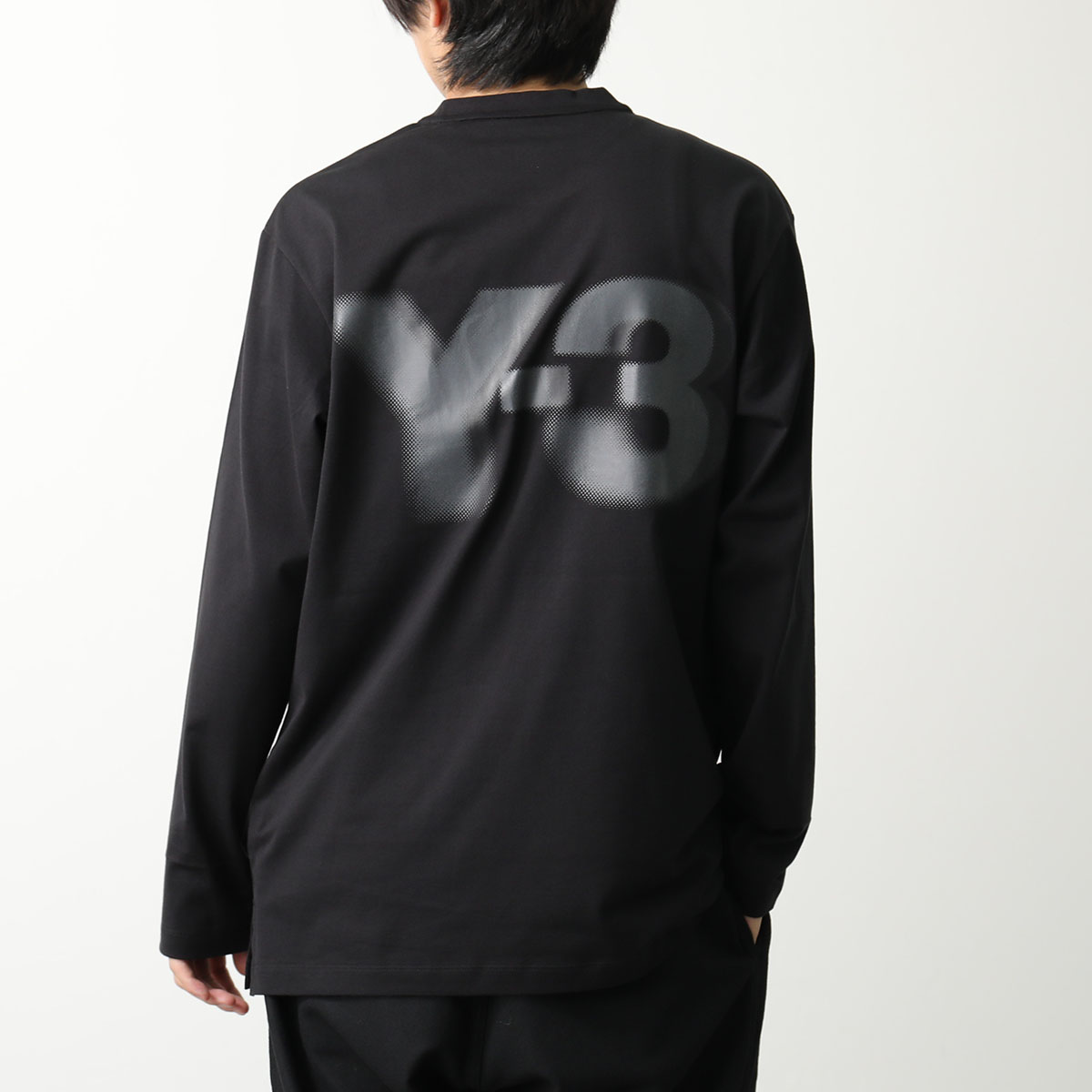 Y-3 ワイスリー Tシャツ LOGO LS TEE ロゴ ロングスリーブ ティー JE9279 JE9280 メンズ 長袖 ロンT カットソー ロゴT カラー2色