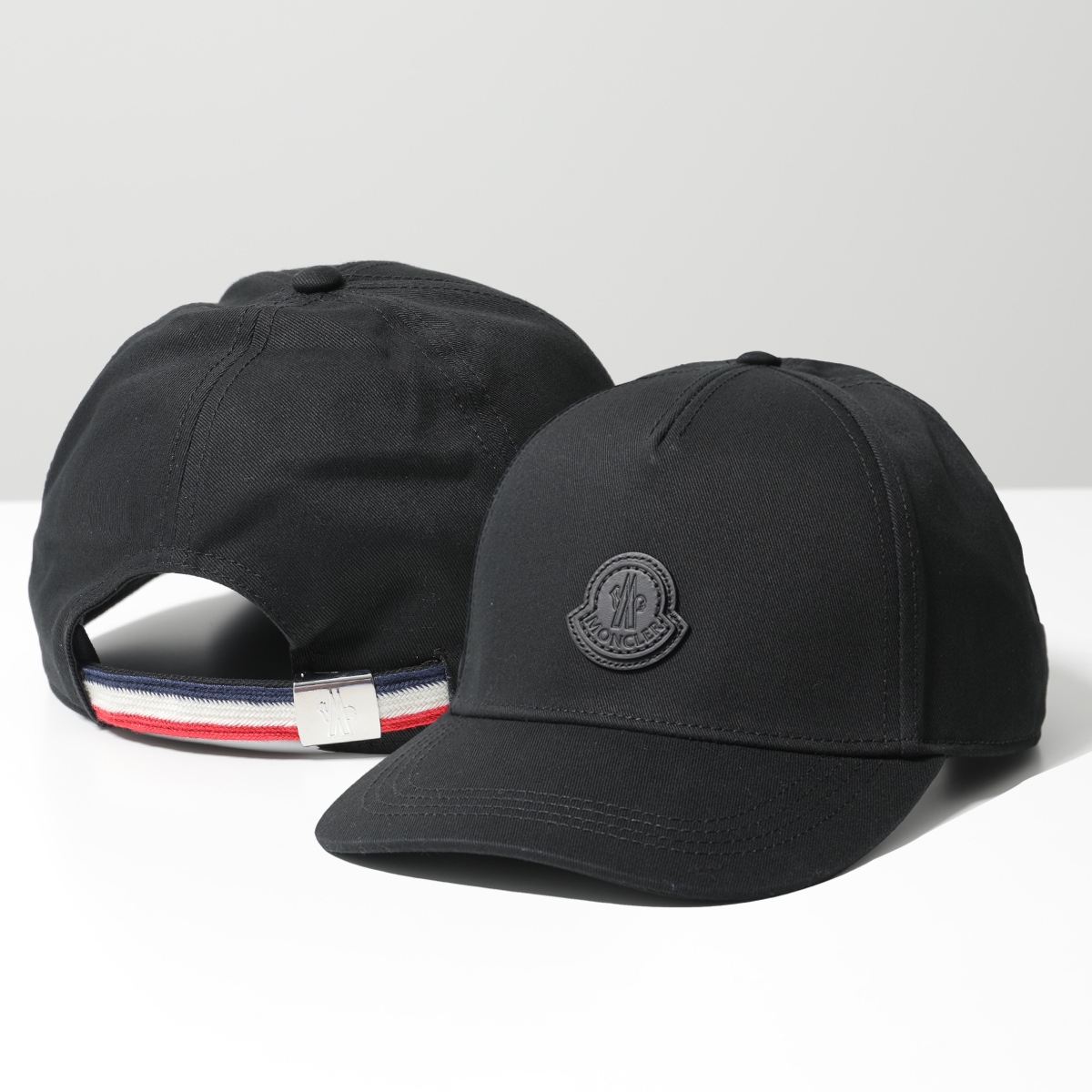 MONCLER モンクレール ベースボールキャップ BASEBALL 3B00031 0U082 メンズ コットン レザー アイコンパッチ ロゴ 帽子  999 : 360902300 : インポートセレクトmusee - 通販 - Yahoo!ショッピング