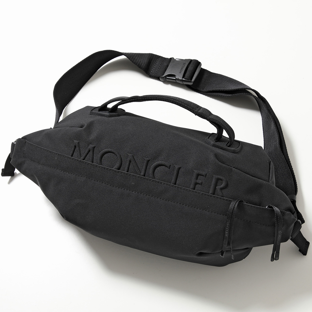 MONCLER モンクレール ボディバッグ ALCHEMY BELT BAG 5M00002 M4432 メンズ クロスボディ ロゴ ウエストポーチ  ベルトバッグ 鞄 999