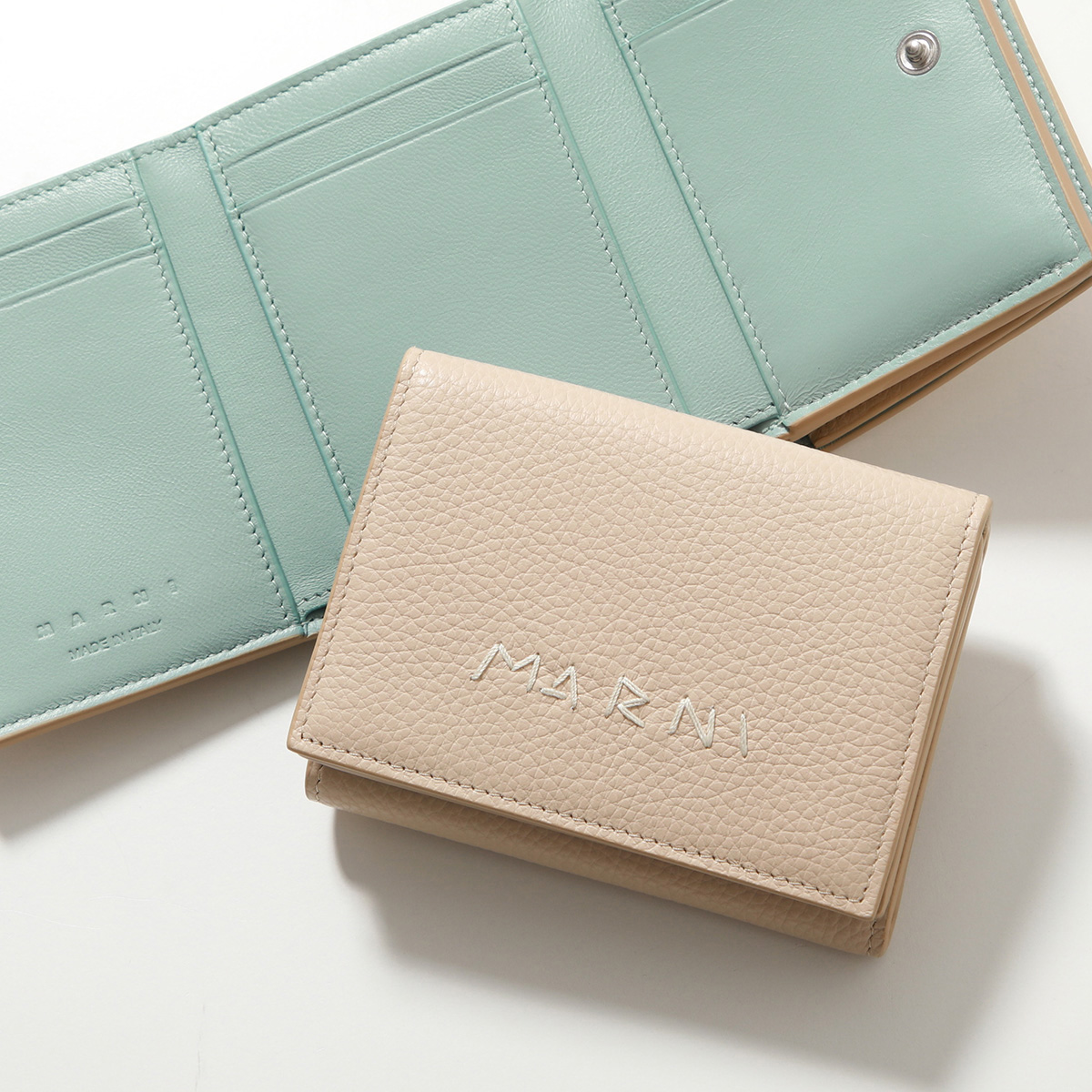 MARNI レディース三つ折財布（収納カード枚数：〜10枚未満