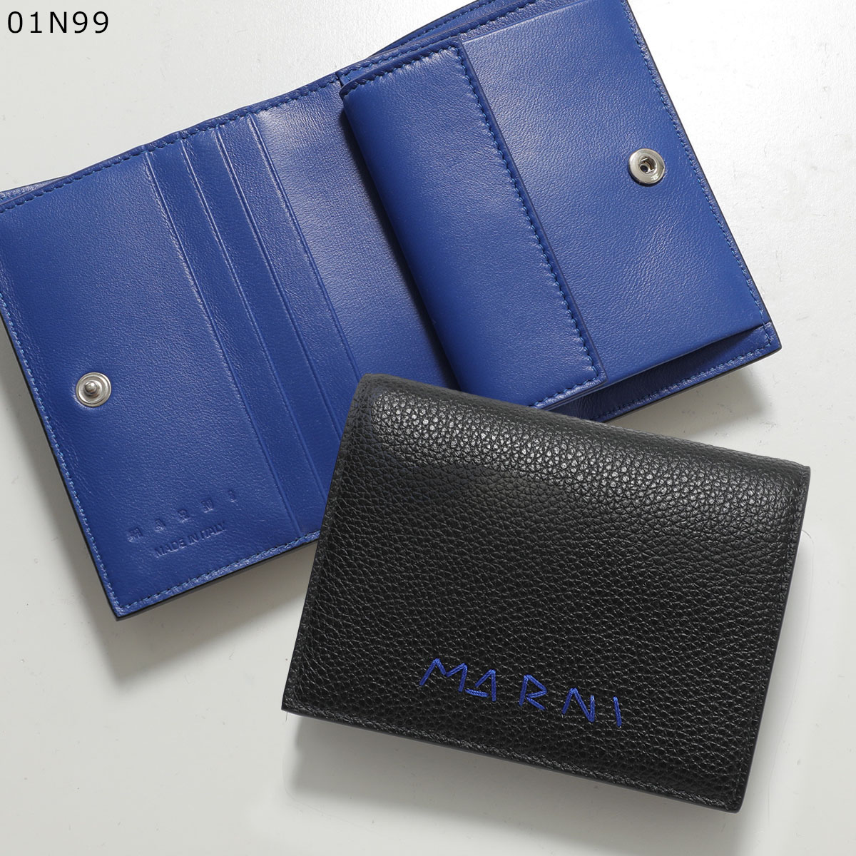 即売御免！！ MARNI PFM10002ISULV889 レザーウォレット 即売御免