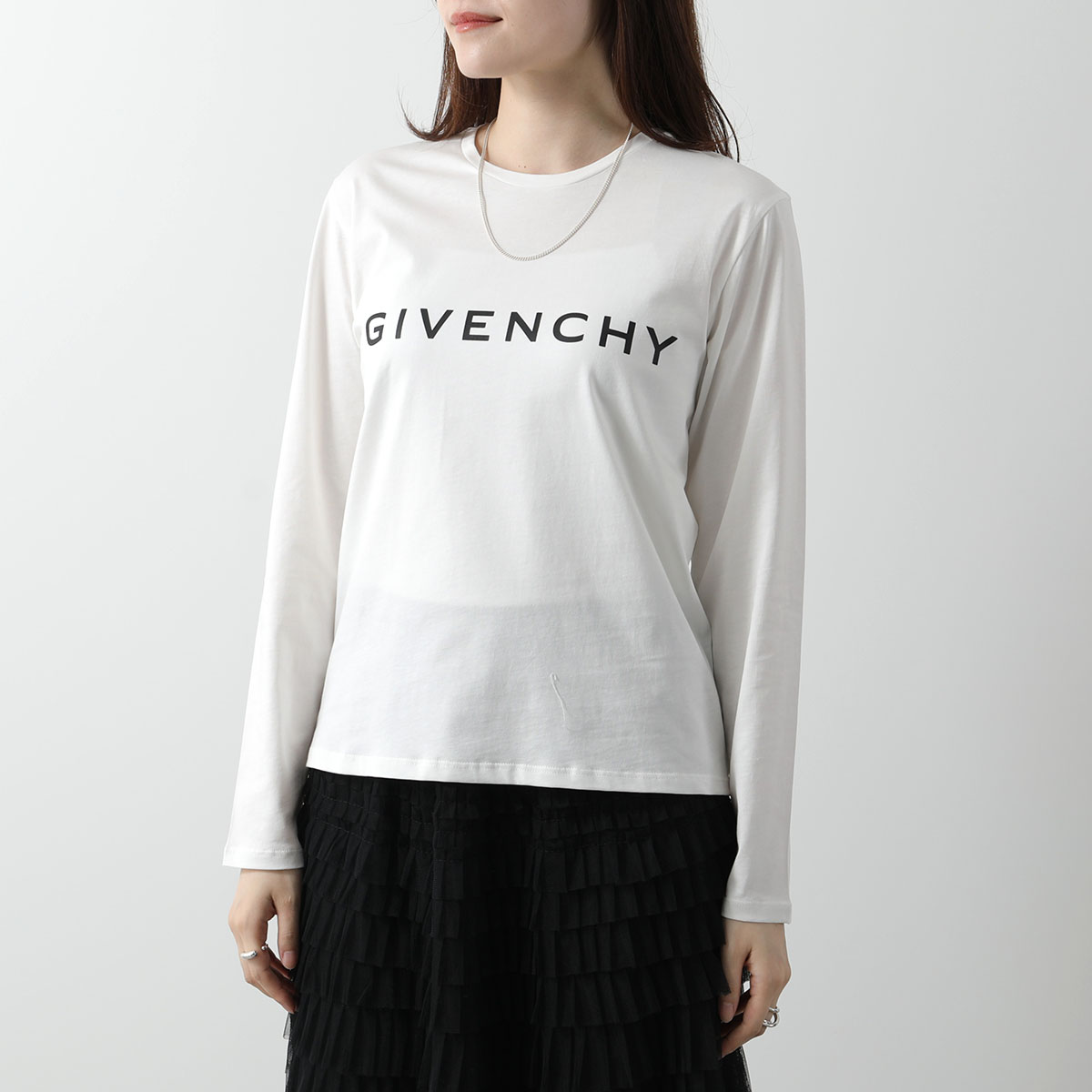 GIVENCHY KIDS ジバンシィ キッズ Tシャツ H30742 レディース ガールズ 長袖 カットソー ロンT 4G ロゴ 刺繍 レイヤード 10P/WHITE 楽天市場】GIVENCHY KIDS ジバンシィ キッズ Tシャツ H30742