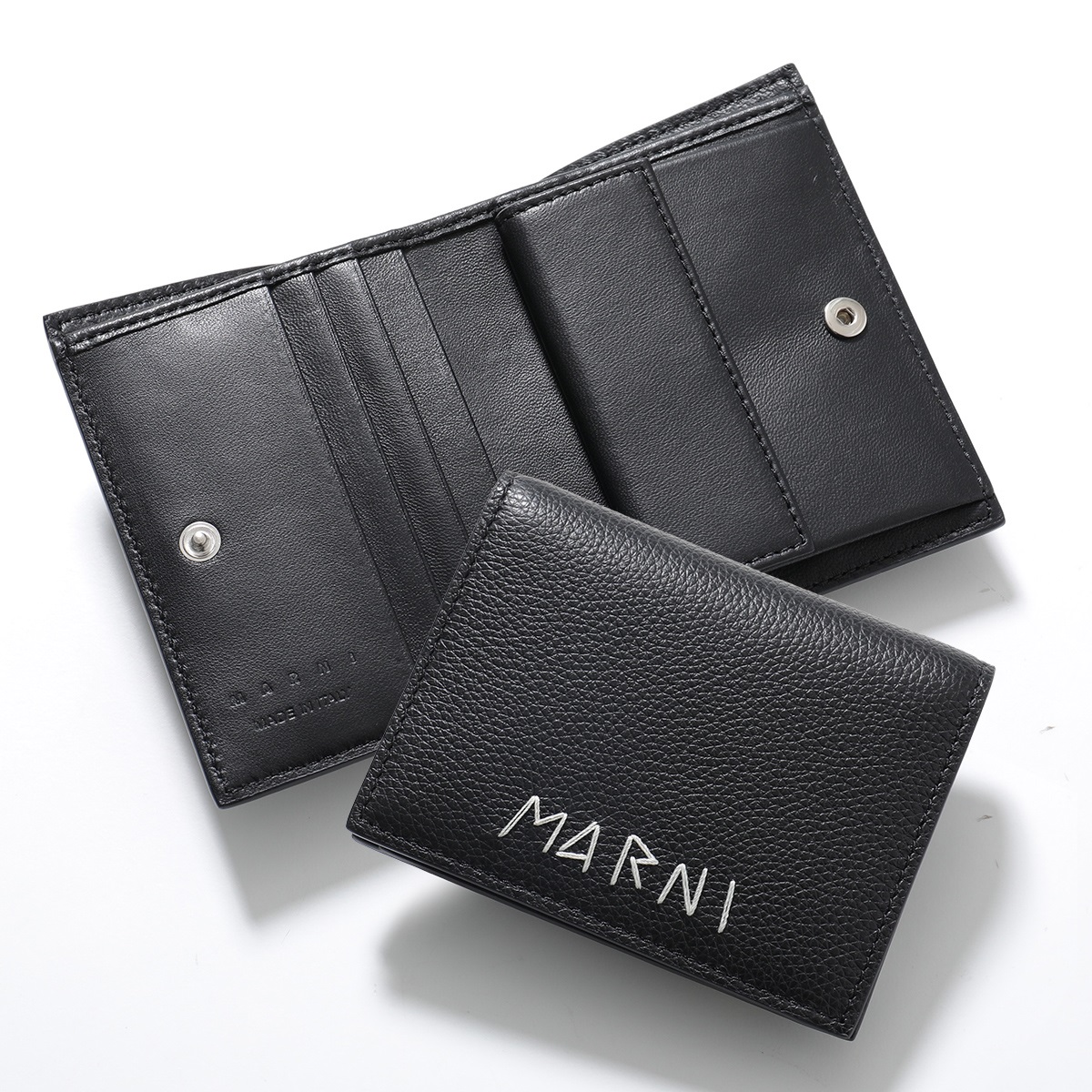 MARNI マルニ 二つ折り財布 PFMOQ14Q10 P6533 レディース レザー ミニ財布 バ...