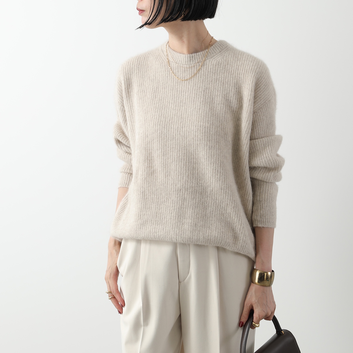C.T.plage シーティー・プラージュ セーター Raccoon fox crew neck pullover CT23109K レディース クルーネック プルオーバー