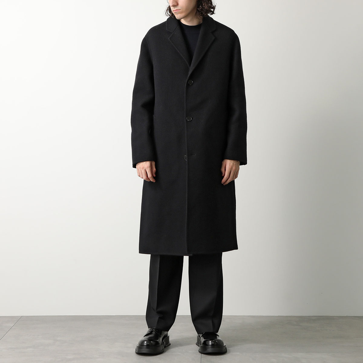 JIL SANDER ジルサンダー コート WORDROBE W SPORT COAT J23AA0001 J40020 メンズ ロング  シングルブレスト ノッチドラペル オーバーサイズ 001/BLACK : 360913119 : インポートセレクトmusee - 通販 -  Yahoo!ショッピング