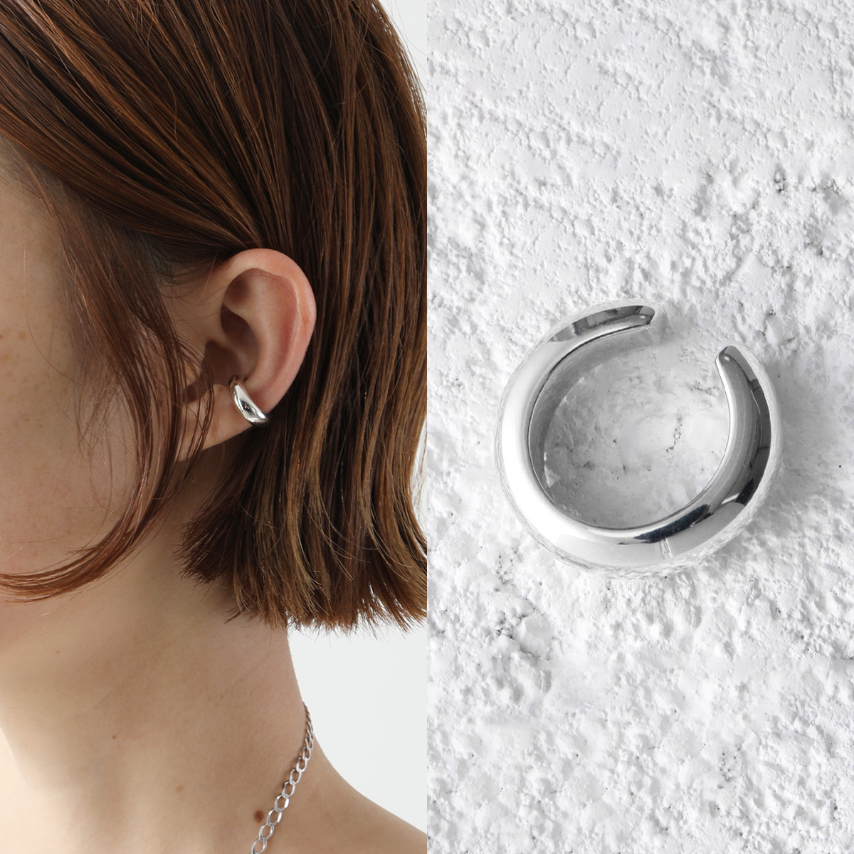 MARIA BLACK マリアブラック イヤーカフ Omotesando Chunk Ear Cuff 200165AG レディース シルバー  アクセサリー ジュエリー SilverHP : 360917208 : インポートセレクトmusee - 通販 - Yahoo!ショッピング