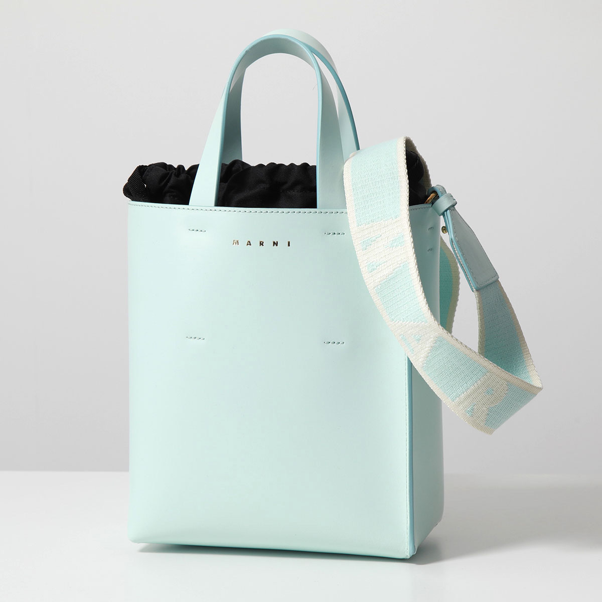 【カラー限定特価】MARNI マルニ トートバッグ MUSEO MINI ミュゼオ ミニ SHMP0039U1 LV639 レディース  ショルダーバッグ ハンドバッグ 巾着付き 鞄 00B18