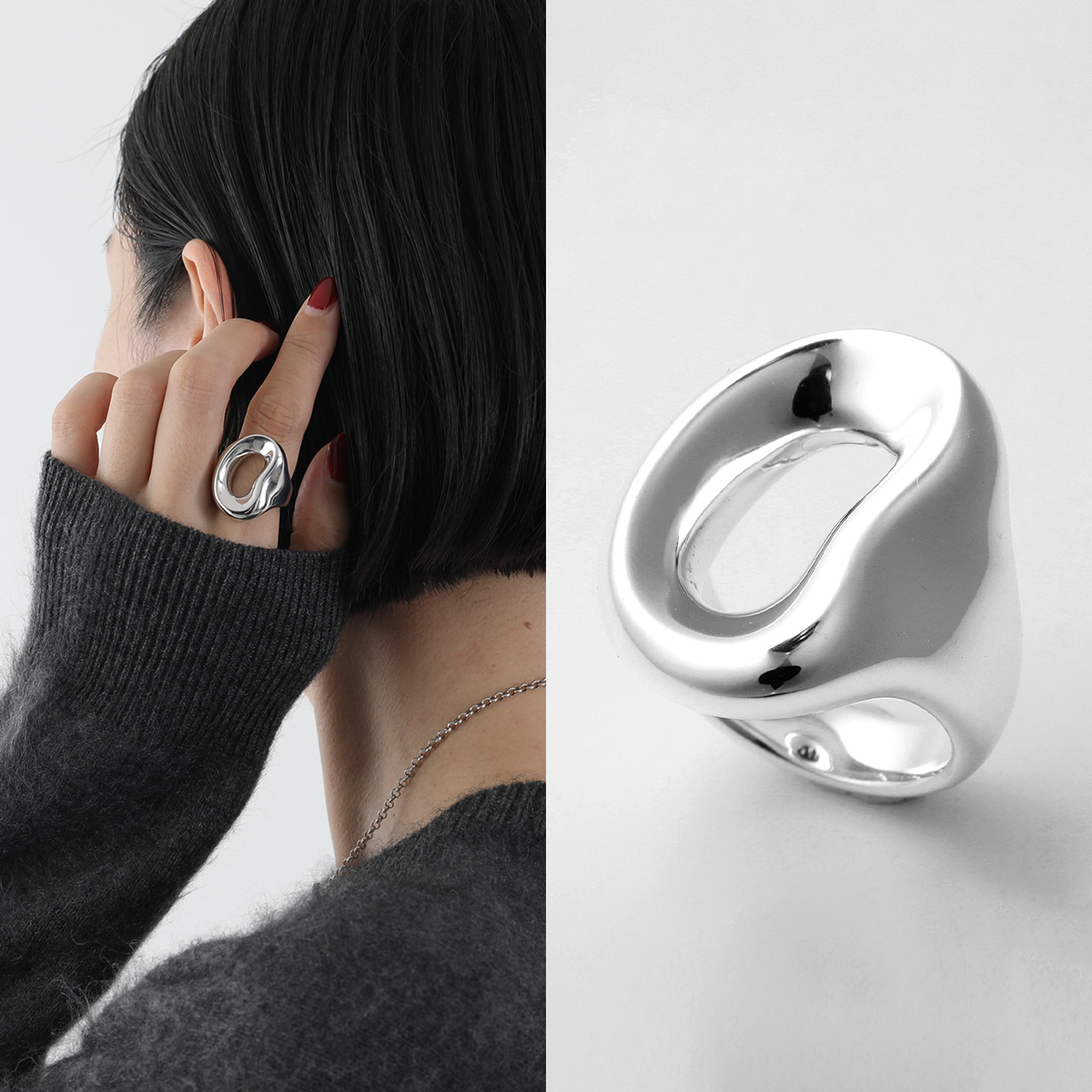 Charlotte Chesnais シャルロットシェネ リング BAGUE SHIMA 24BA049AR レディース 指輪 アクセサリー  ARGENT : 360920156 : インポートセレクトmusee - 通販 - Yahoo!ショッピング