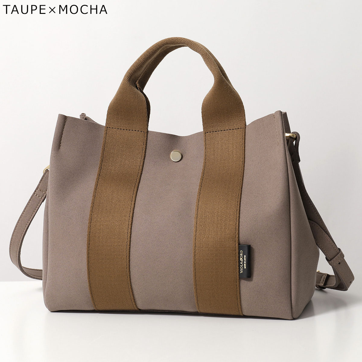 ☆はやとママ☆♡オーガニック【廃盤生地】ミニサイズ2650円 VIOLAd'ORO（ヴィオラドーロ） ミニトート GINO M ジーノ V-2063