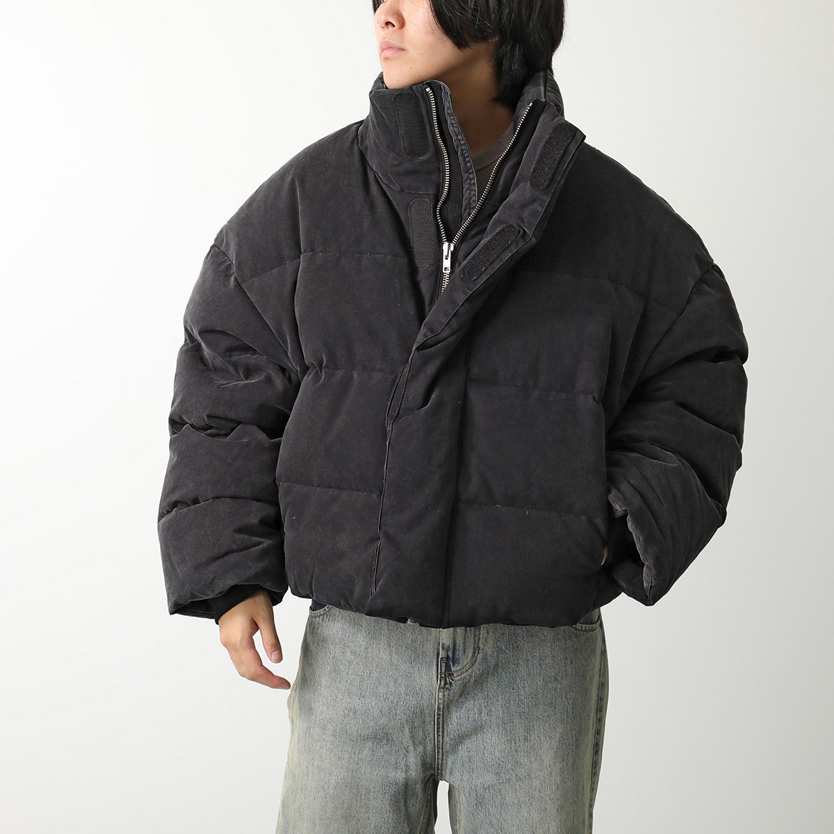 ENTIRE STUDIOS エンタイアスタジオ ダウンジャケット MML PUFFER COTTON ES2398 メンズ コットン ショート丈  スタンドカラー IR/IRON : 360928151 : インポートセレクトmusee - 通販 - Yahoo!ショッピング