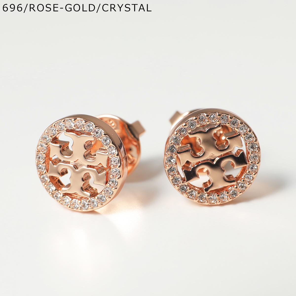 TORY BURCH（トリーバーチ） ピアス MILLER PAVE STUD EARRING ミラー