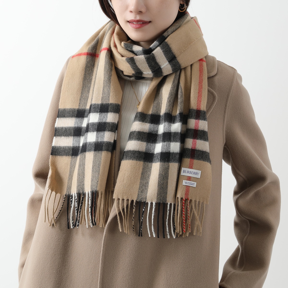 BURBERRY バーバリー マフラー MU GIANT CHK SFA CS SC 8076576  