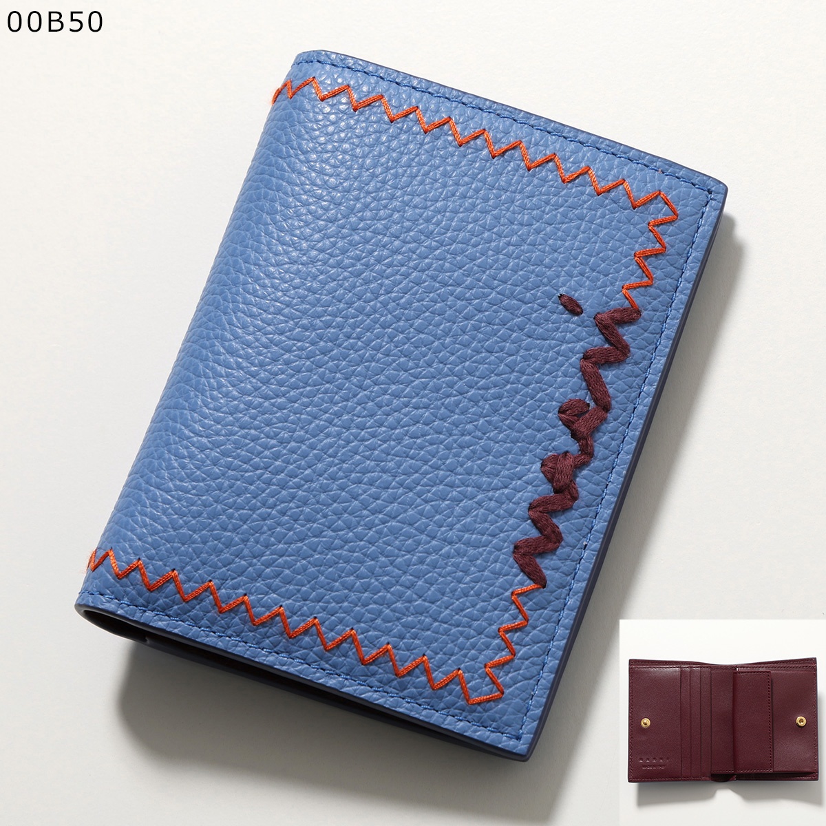 MARNI マルニ 二つ折り財布 PFMOQ14Q11 P6533 レディース ロゴ