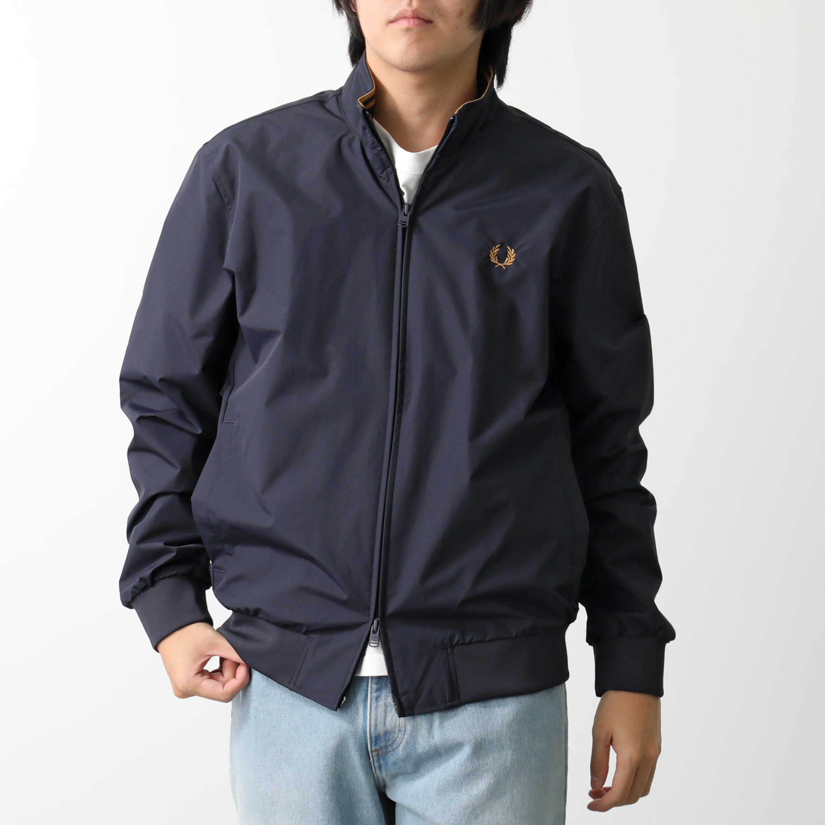 FRED PERRY フレッドペリー ジャケット THE BRENTHAM JACKET J2660 メンズ ローレルリース刺繍 ブルゾン カラー2色