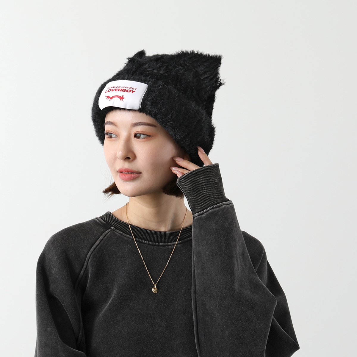 CHARLES JEFFREY LOVERBOY チャールズジェフリーラバーボーイ ニット帽 FLUFFY CHUNKY EARS BEANIE 帽子  カラー3色 : 361009117 : インポートセレクトmusee - 通販 - Yahoo!ショッピング