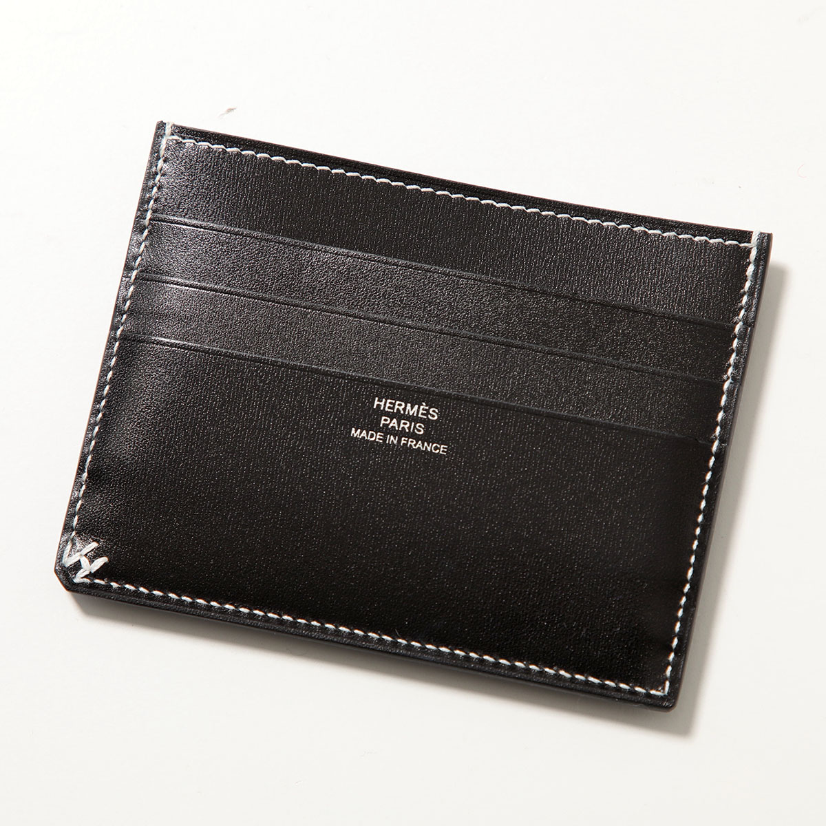 HERMES エルメス カードケース H SELLIER アッシュセリエ 084988CA レディース カードホルダー ボックスカーフ レザー Hロゴ  ステッチ W刻印 ブラック : 361009506 : インポートセレクトmusee - 通販 - Yahoo!ショッピング