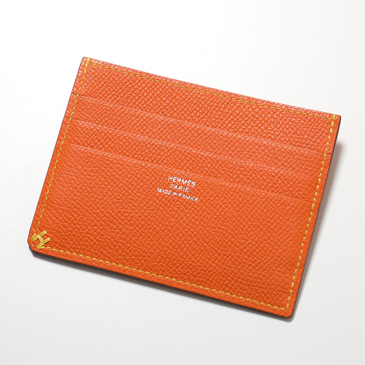 HERMES エルメス カードケース H SELLIER アッシュセリエ