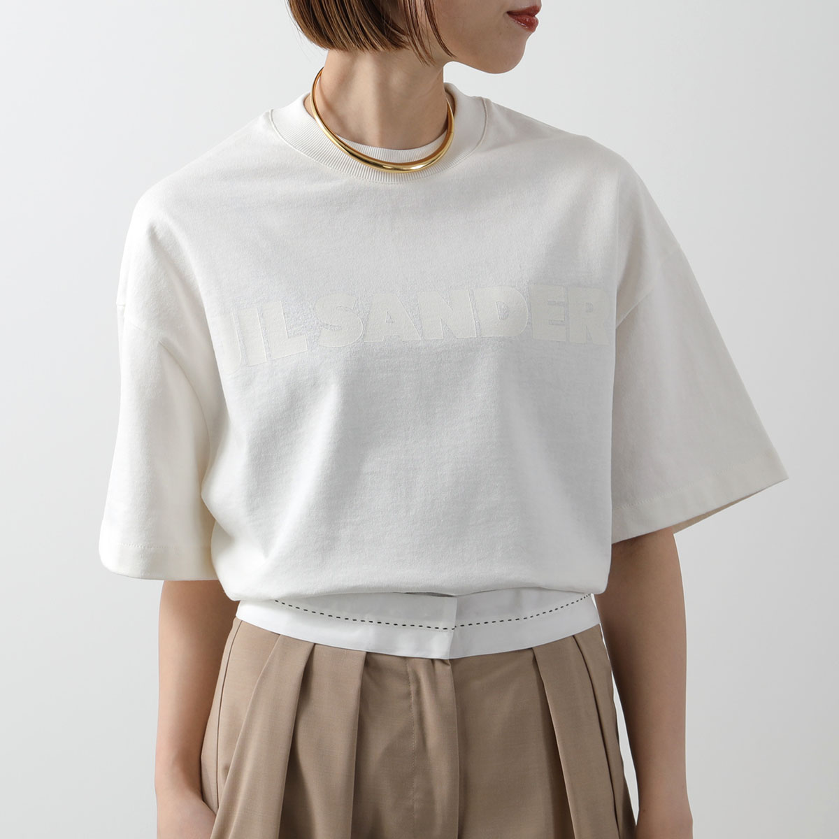 JIL SANDER ジルサンダー Tシャツ J03GC0137 J20243 J45148 JIL SANDER ジルサンダー Tシャツ J03GC0137 J20243 J45148