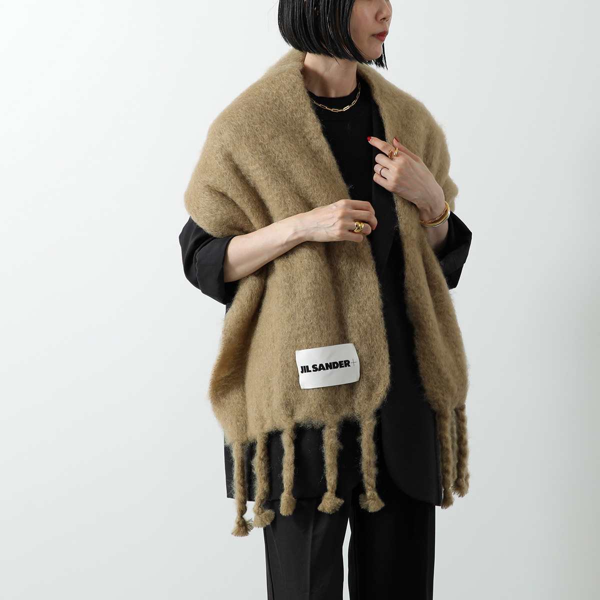 JIL SANDER SANDER+ ジルサンダー プラス マフラー J40TE0118