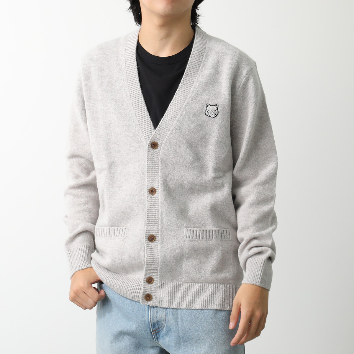 MAISON KITSUNE メゾンキツネ カーディガン NM00506 KT1006 メンズ  