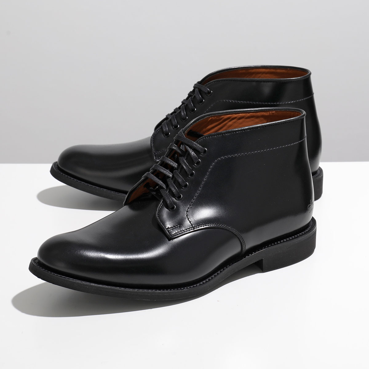 Sanders サンダース チャッカブーツ 1139B MILITARY CHUKKA BOOT メンズ レースアップ プレーントゥ ダービー 外羽根  レザー シューズ 革靴 BLACK