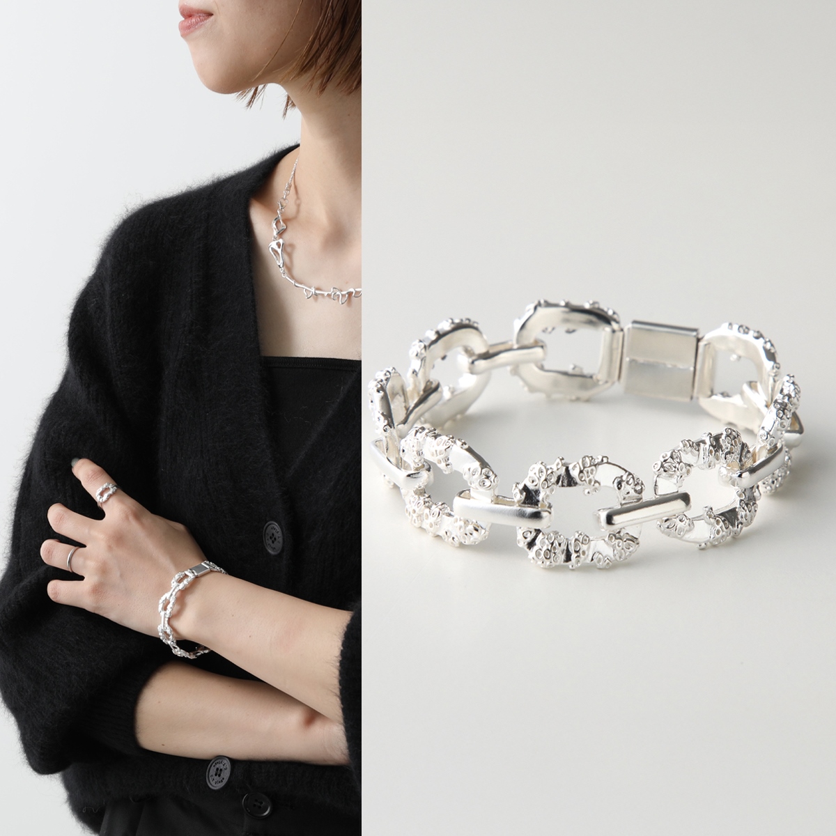 YOSTER ヨースター ブレスレット Bird Nest Bracelet レディース メンズ チェーン アクセサリー SILVER :  361023205 : インポートセレクトmusee - 通販 - Yahoo!ショッピング