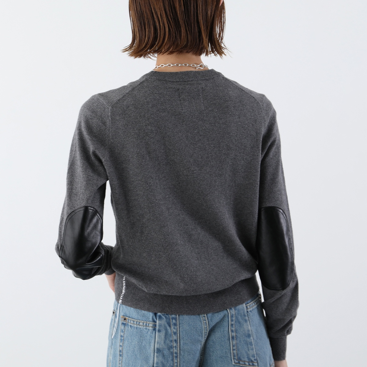 ANTHOM アントム セーター A26512 レディース コットン カシミヤ混