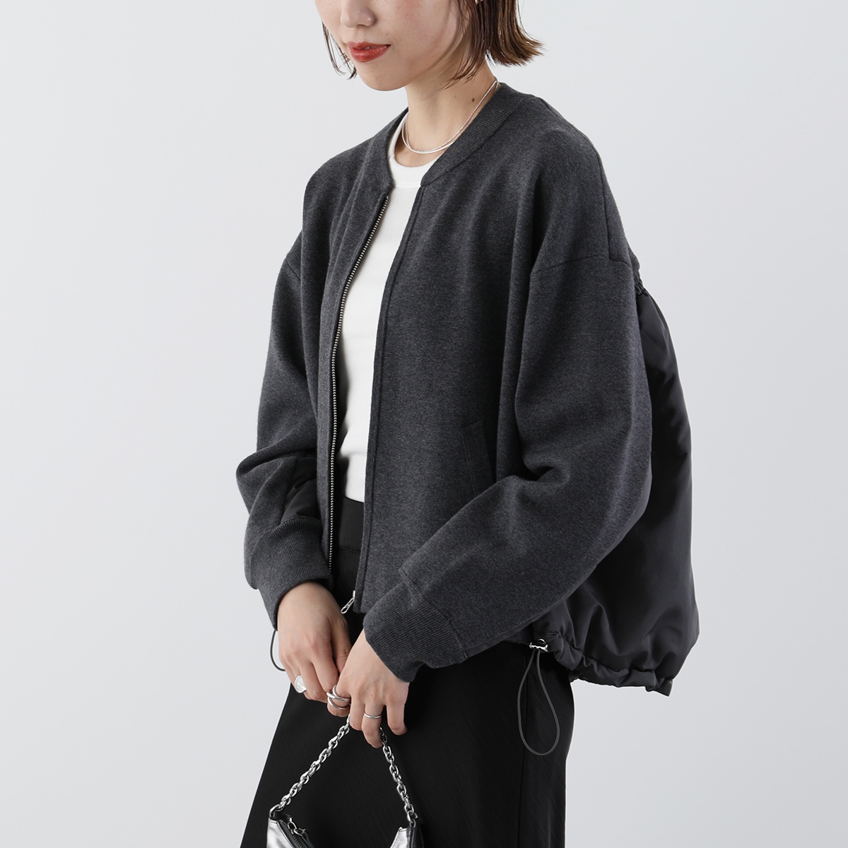 TORRAZZO DONNA トラッゾドンナ 中綿入りハイブリッドニットブルゾン Knit×Filled with Batting Blouson  6257-428 レディース ショート丈 カラー3色 : 361029550 : インポートセレクトmusee - 通販 - Yahoo!ショッピング