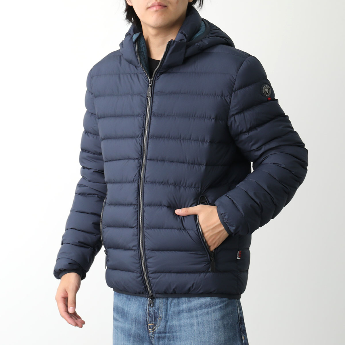 CAPEHORNケープホーン中綿入りナイロンコットンアノラックパーカー