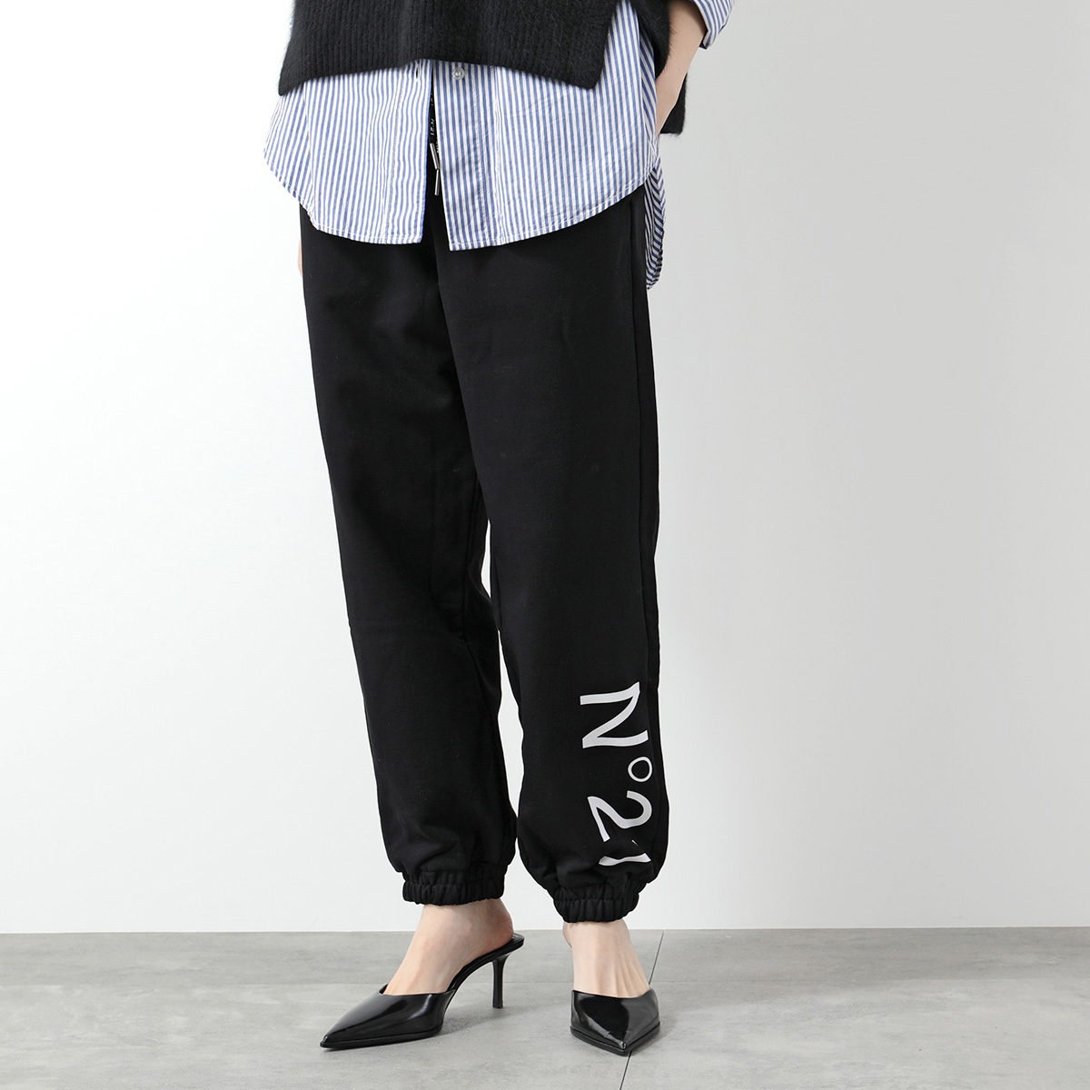 N°21（ヌメロヴェントゥーノ） N°21 KIDS キッズ スウェットパンツ