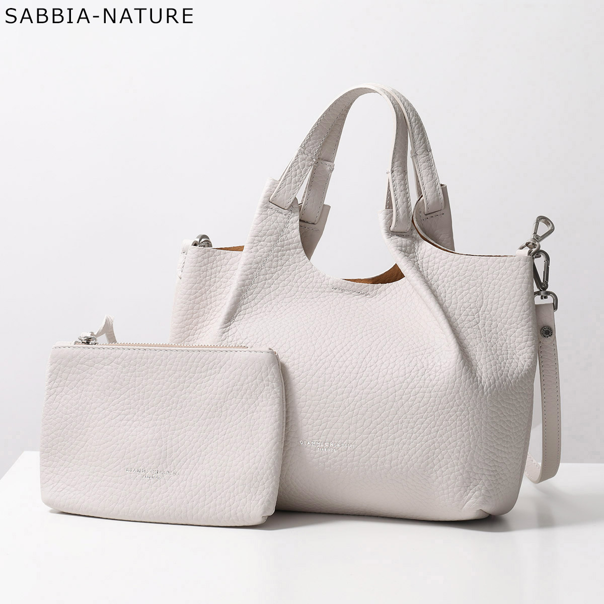 GIANNI CHIARINI ジャンニキアリーニ ミニトート DUA デュア S