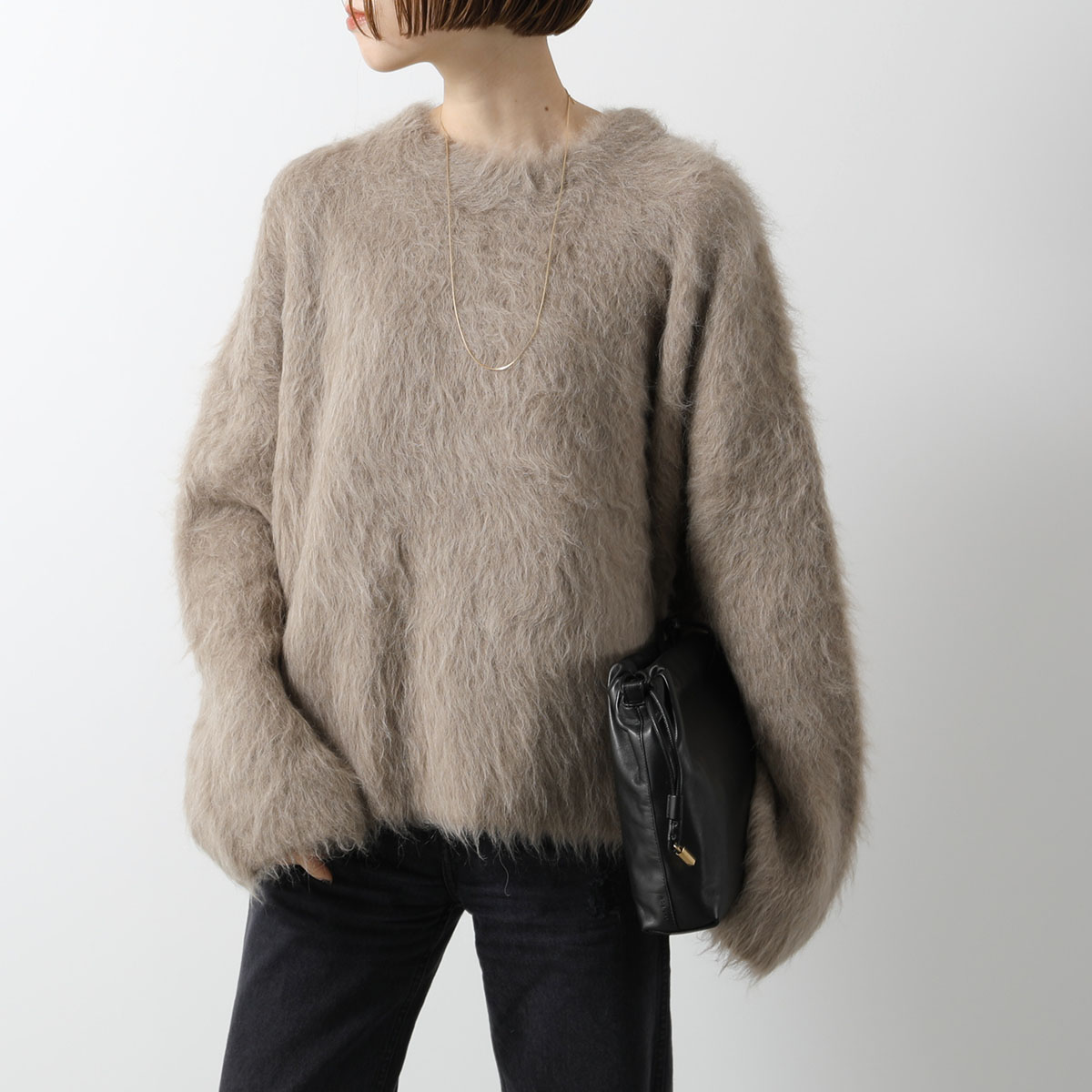 TOTEME Toteme トーテム セーター Boxy alpaca knit WRT873