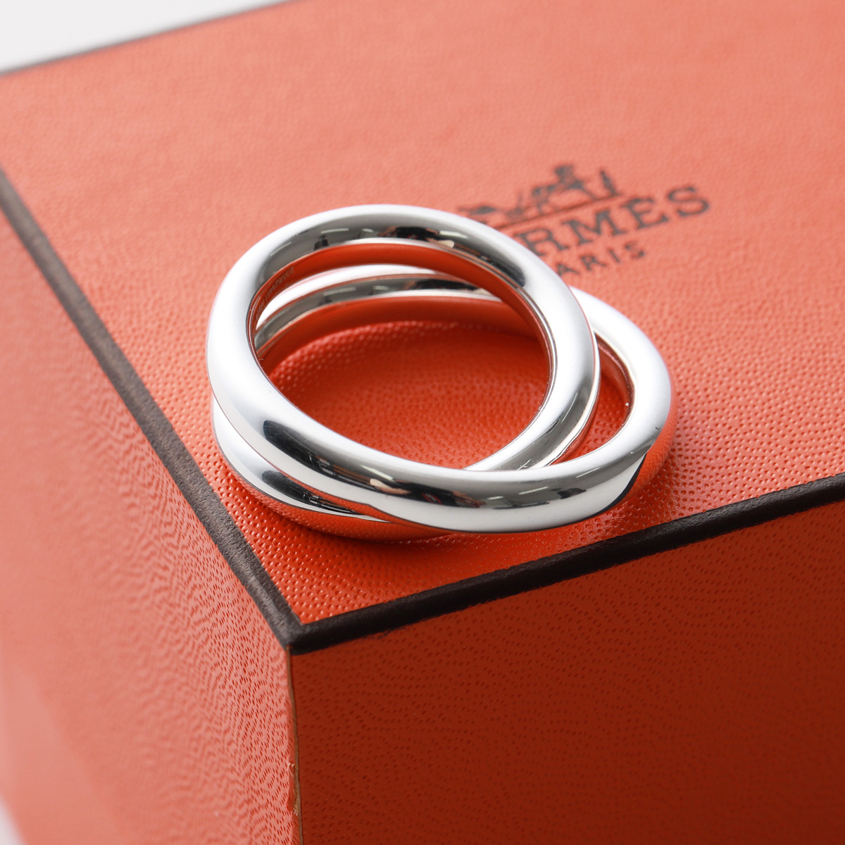 HERMES エルメス リング ヴェルティージュ Vertige Ring H104261B メンズ 2連 指輪 アクセサリー silver925  シルバー : 361113500 : インポートセレクトmusee - 通販 - Yahoo!ショッピング