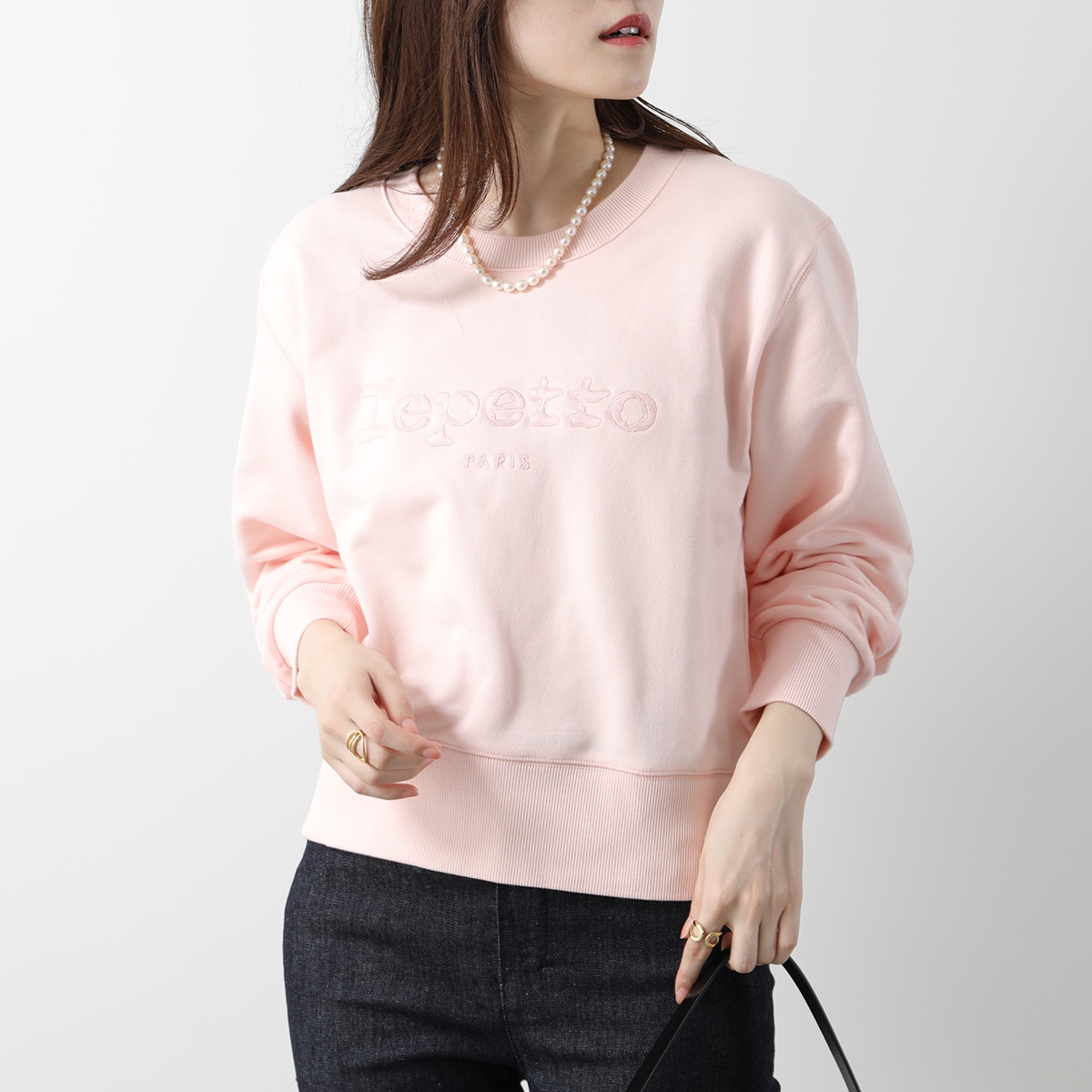 レペット リブ ショートトップス M 3color 】BASIC ショートリブニットトップス ／ BASIC SHORT