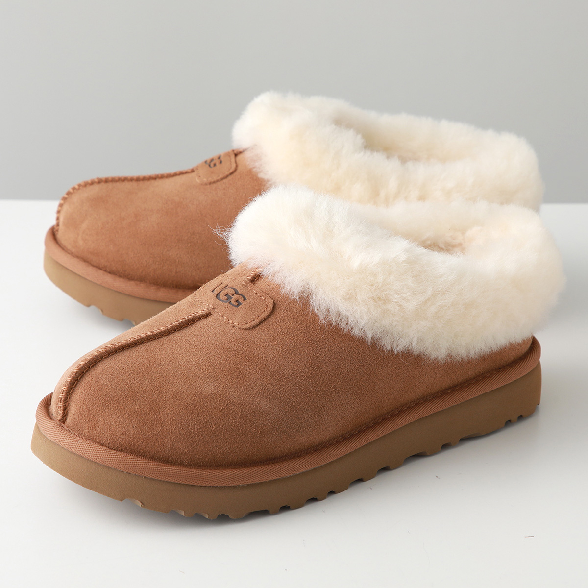 UGG アグ スリッポン W TAZZETTE タゼット 1134810 レディース ムートン スウェード ボア クロッグ ショートブーツ シューズ  靴 カラー2色