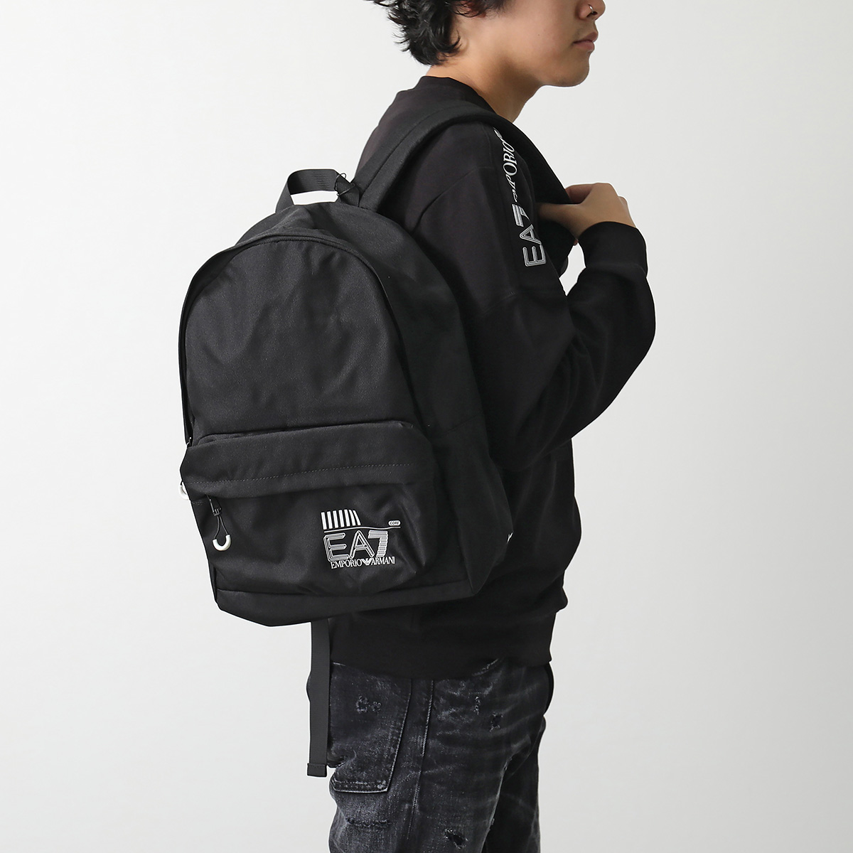 EA7 EMPORIO ARMANI エアセッテ エンポリオアルマーニ バックパック TRAIN CORE U BACKPACK A 245081  CC940 メンズ リュック バッグ ロゴ 鞄 カラー2色