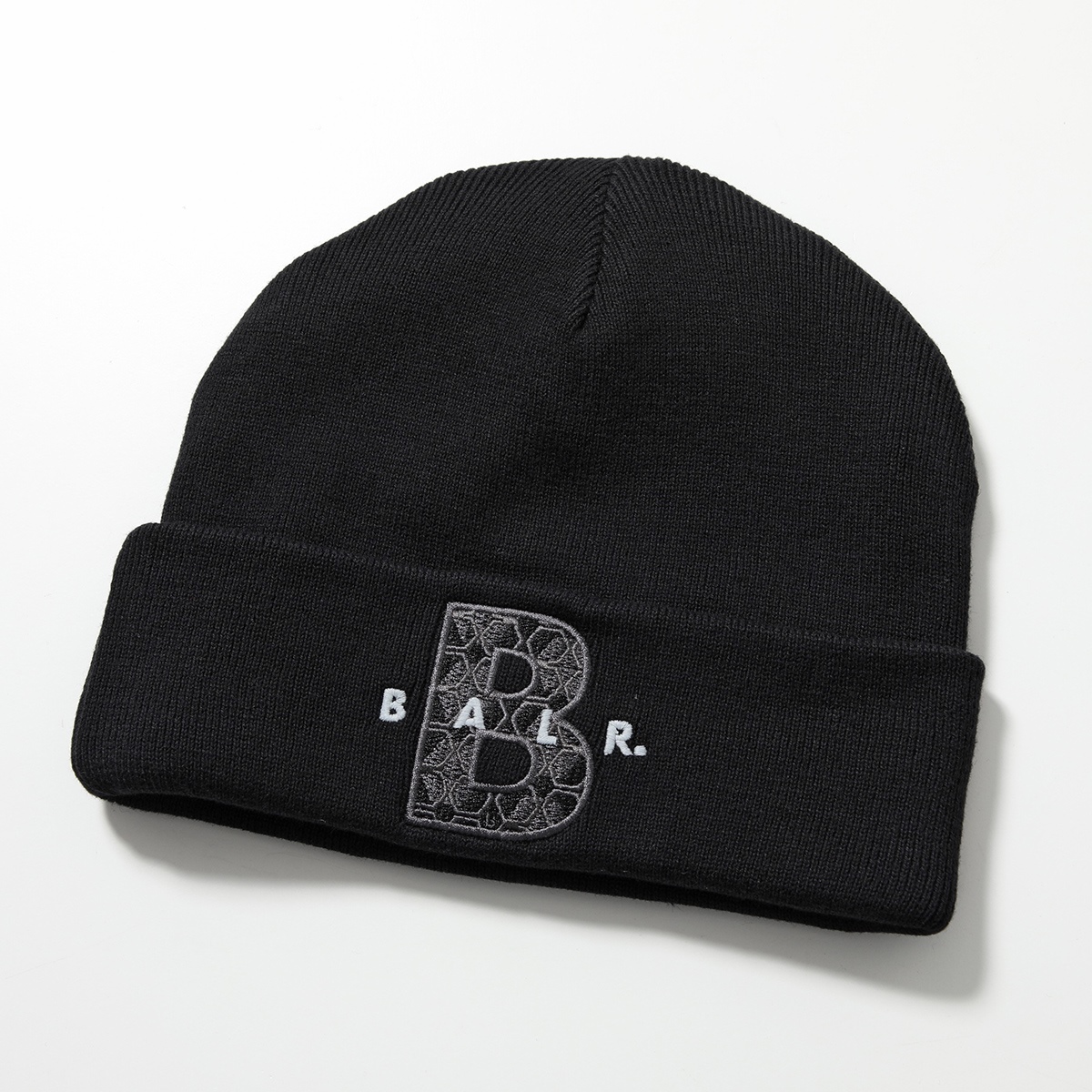 BALR. ボックスロゴビーニー balr ニット帽 キャップ 新品正規品 BALR.（ボーラー） ニット帽 MONOGRAM BEANIE モノグラム ビーニー