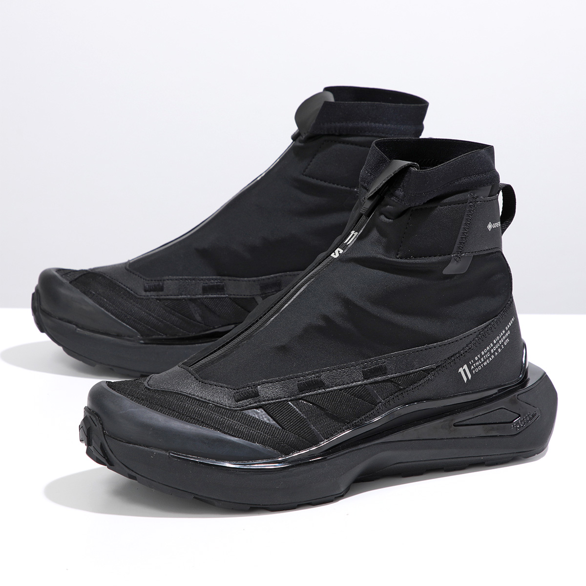 SALOMON × 11 BY BORIS BIDJAN SABERI サロモン 11 バイ ボリス ビジャン サベリ コラボ スニーカー 11S  FOOTWEAR A.B.2 GTX メンズ 靴 BLACK/BLACK/BLACK