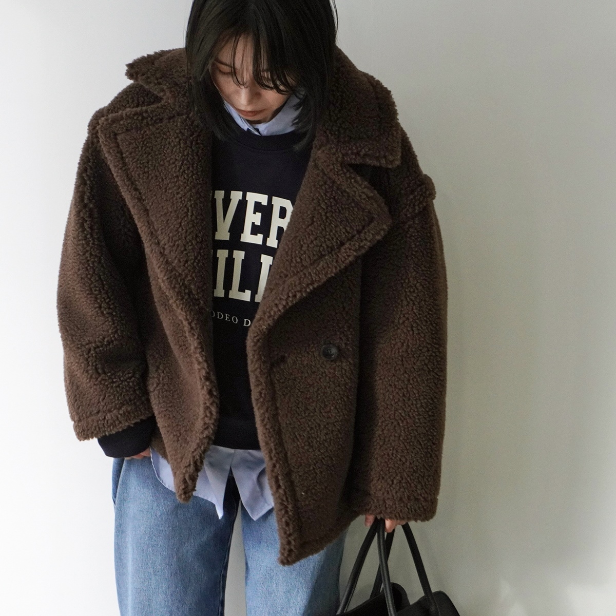 NUS ヌース ボアジャケット テディベア 452-34503 レディース