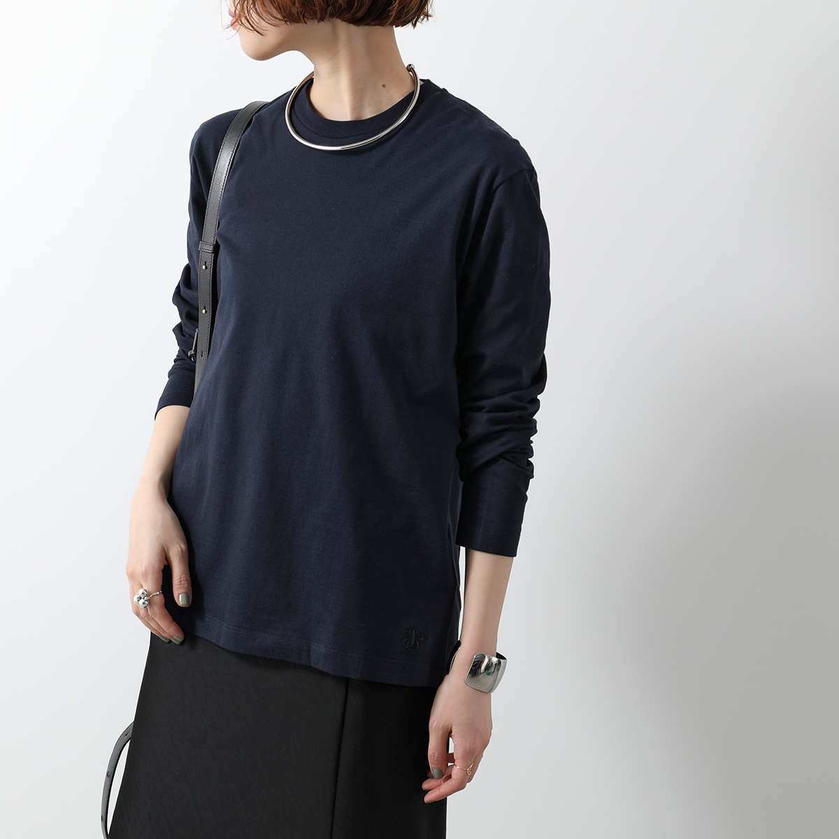 JIL SANDER SANDER+ ジルサンダー プラス カットソー J40GC0004