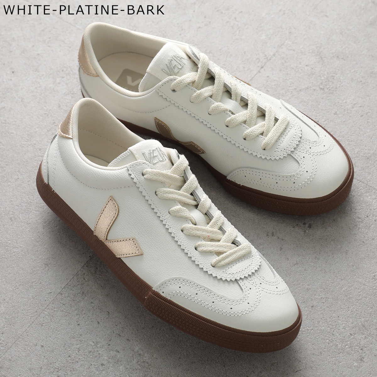 VEJA スニーカー　36 ほぼ新品 VEJA（ヴェジャ） スニーカー VOLLEY O.T. LEATHER ボレー レディース